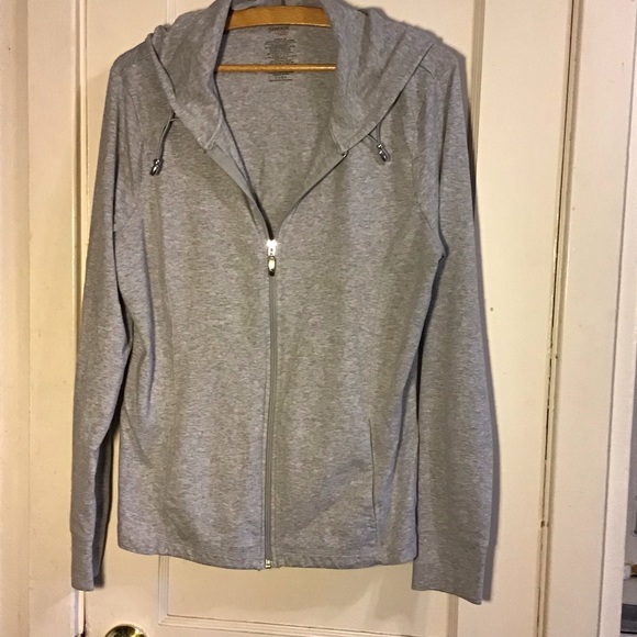 Danskin Other - Danskin light weight grey hoodie       Sz  XL